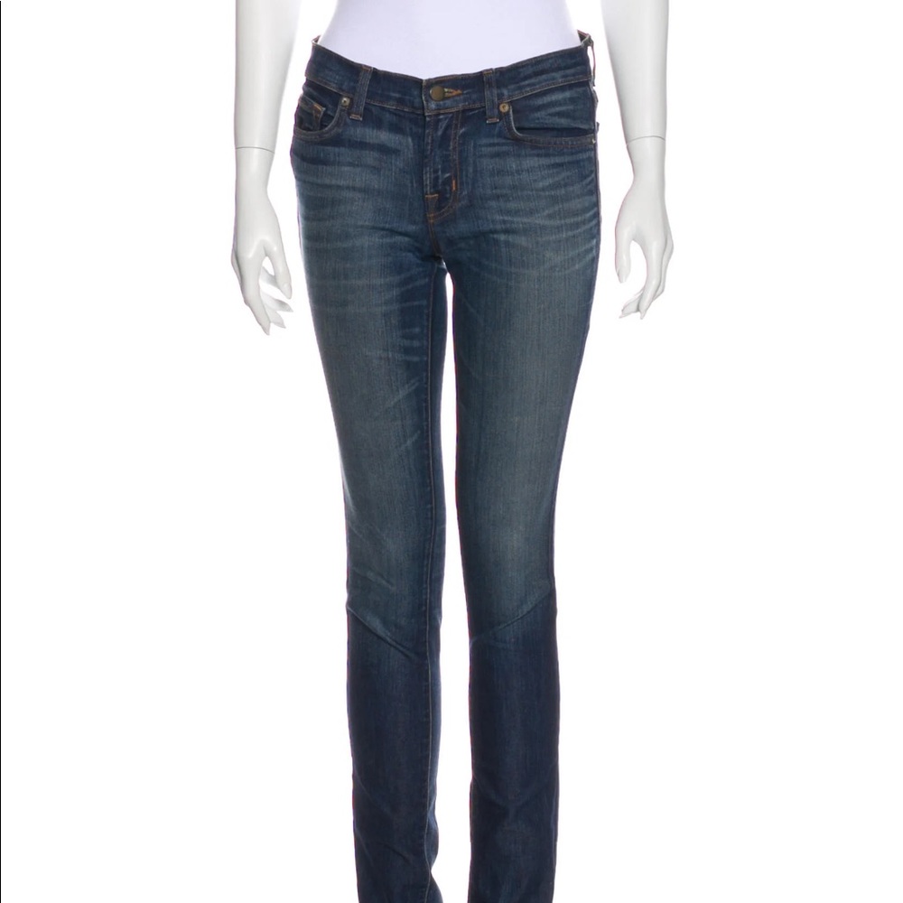 J Brand Slim Mid Rise